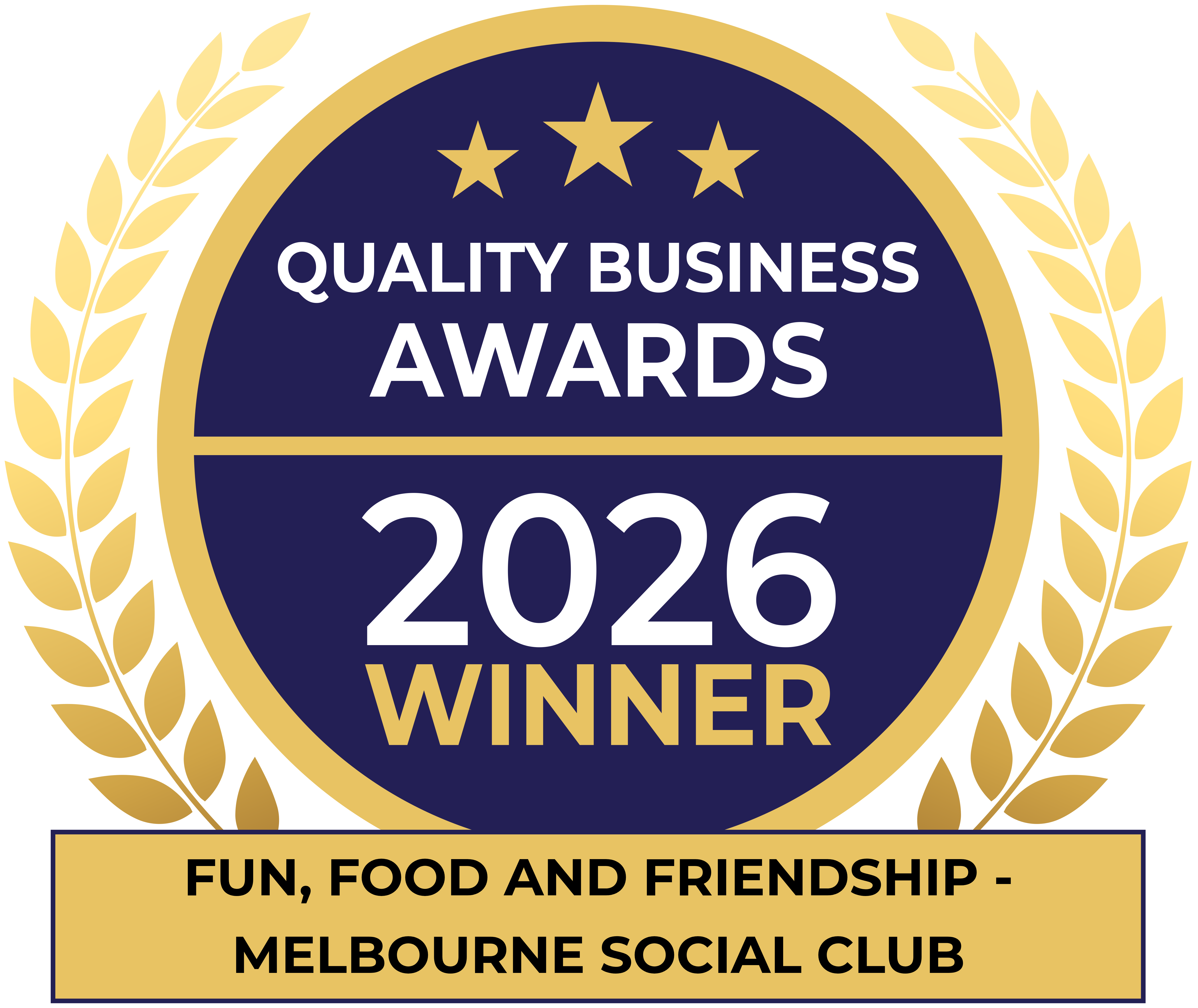 Melbourne Social Club Quality Award 2026